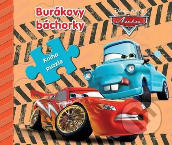 Obrázok Auta Burákovy báchorky - Kniha puzzle