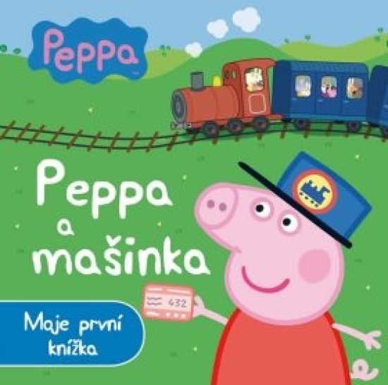 Obrázok Prasátko Peppa a mašinka - Moje první knížka