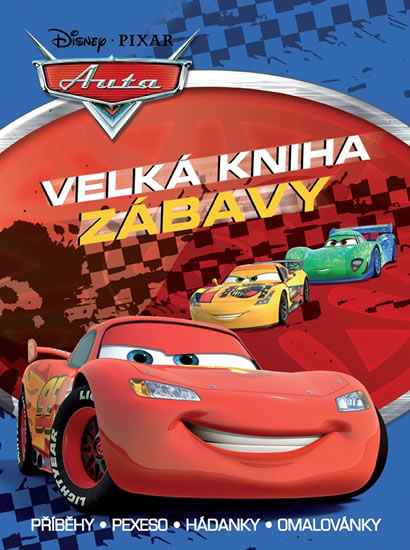 Obrázok Auta CZ - Velká kniha zábavy • Příběhy • pexeso • hádanky • omalovánky