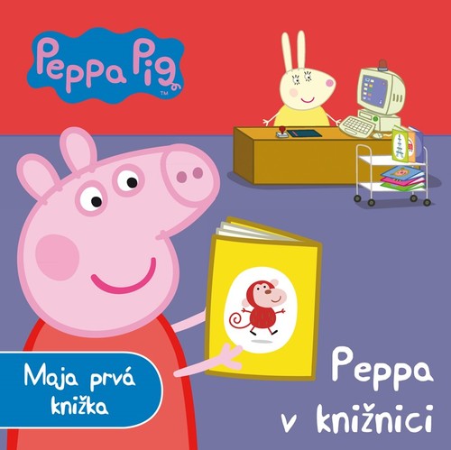 Obrázok Peppa Pig - Peppa v knižnici - Moja prvá knižka