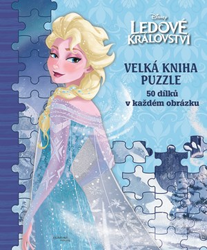 Obrázok Ledové království Velká kniha puzzle