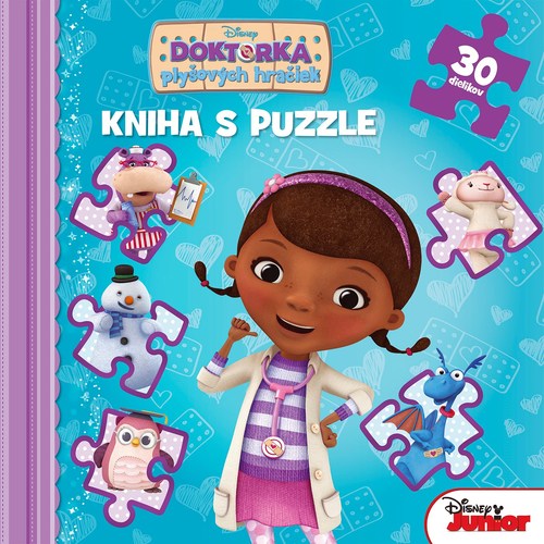 Obrázok Doktorka plyšových hračiek - Kniha puzzle - 30 dielikov