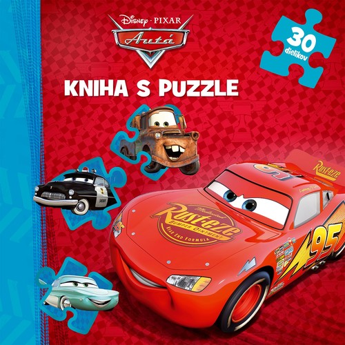 Obrázok Autá - Kniha puzzle - 30 dielikov