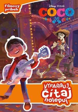 Obrázok Coco - Vyfarbuj, čítaj, nalepuj