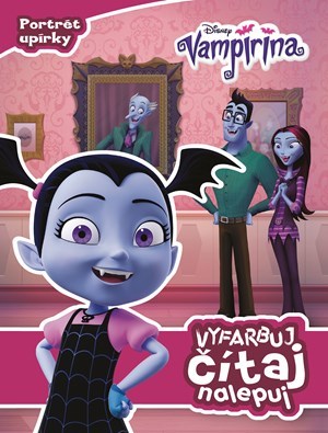 Obrázok Vampirina - Vyfarbuj, čítaj, nalepuj