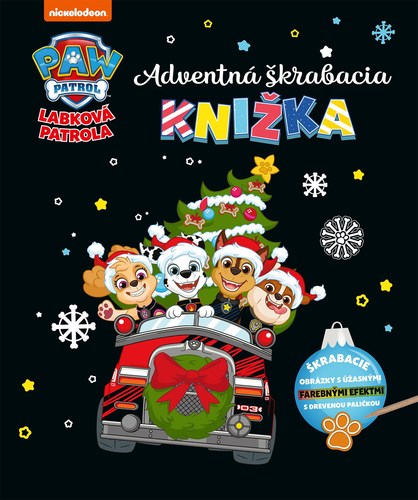 Obrázok Labková patrola - Adventná škrabacia knižka