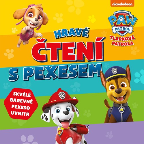 Obrázok Tlapková patrola - Hravé čtení s pexesem