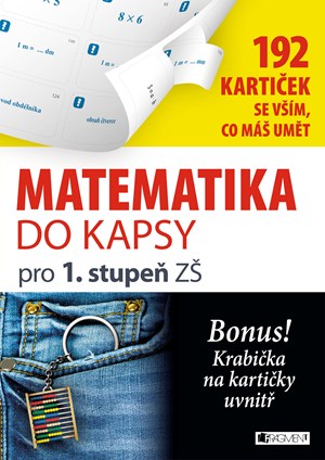 Obrázok Matematika do kapsy pro 1.stup. ZŠ  (192 kartiček)