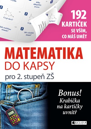 Obrázok Matematika do kapsy pro 2. stup. ZŠ  (192 kartiček)