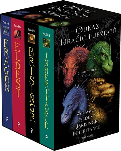 Obrázok Odkaz Dračích jezdců – Eragon,Eldest,Brisingr,Inherit.(box)