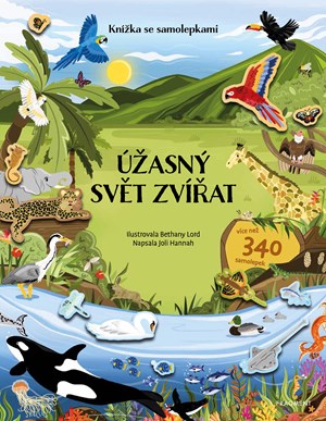 Obrázok Knížka se samolepkami - Úžasný svět zvířat