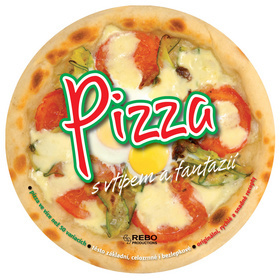 Obrázok Pizza s vtipem a fantazií