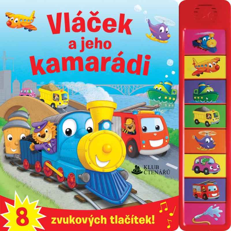 Obrázok Vláček a jeho kamarádi - 8 zvukových tlačítek a přes 50 prvních slov