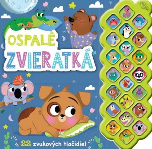 Obrázok Ospalé zvieratká - zvuková knižka 22 zvukov