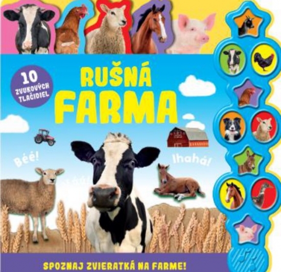 Obrázok Rušná farma - 10 zvukových tlačidiel