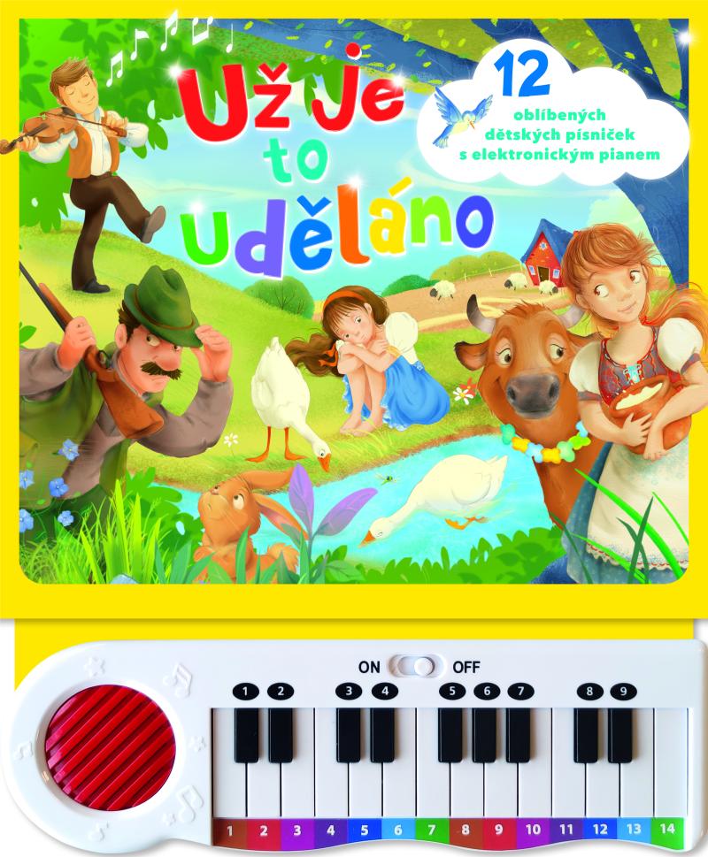 Obrázok Už je to uděláno - 12 oblíbených dětských písniček s elektronickým pianem