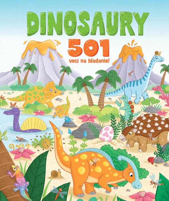 Obrázok Dinosaury - 501 vecí na hľadanie!