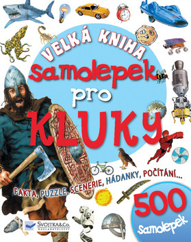 Obrázok Velká kniha samolepek pro kluky