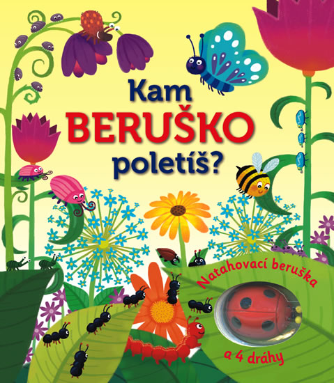 Obrázok Kam beruško poletíš? Natahovací beruška – kniha a 4 dráhy
