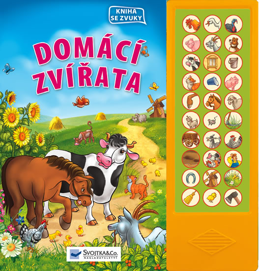 Obrázok Domácí zvířata – kniha se zvuky