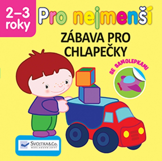 Obrázok Pro nejmenší - Zábava pro chlapečky se samolepkami