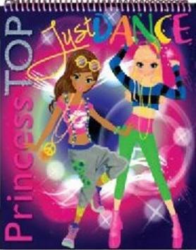 Obrázok Princess TOP Just Dance (bordová)