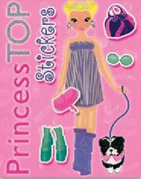 Obrázok Princess TOP Stickers (ružová s kabelkou)