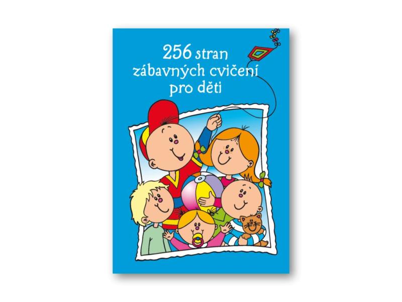 Obrázok 256 stran zábavných cvičení pro děti od čtyř a pěti let