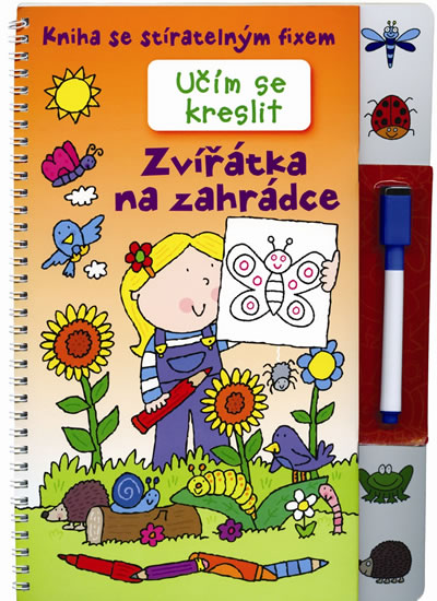 Obrázok Učím se kreslit - Zvířátka na zahrádce + fix