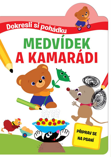 Obrázok Medvídek a kamarádi - Dokresli si pohádku