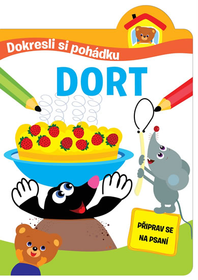 Obrázok Dort - Dokresli si pohádku