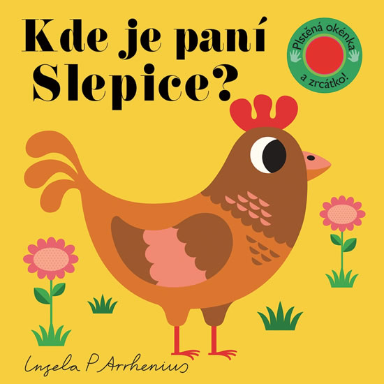 Obrázok Kde je paní Slepice? Plstěná okénka a zrcátko!