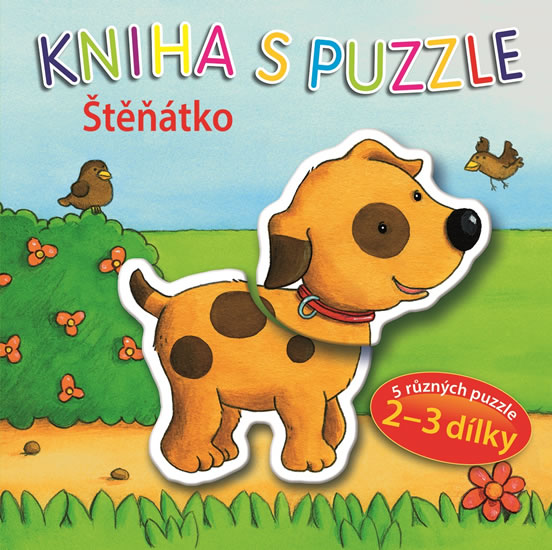 Obrázok Štěňátko - Kniha s puzzle