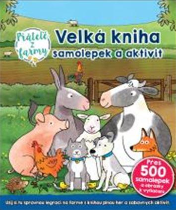Obrázok Velká kniha samolepek a aktivit Přátelé