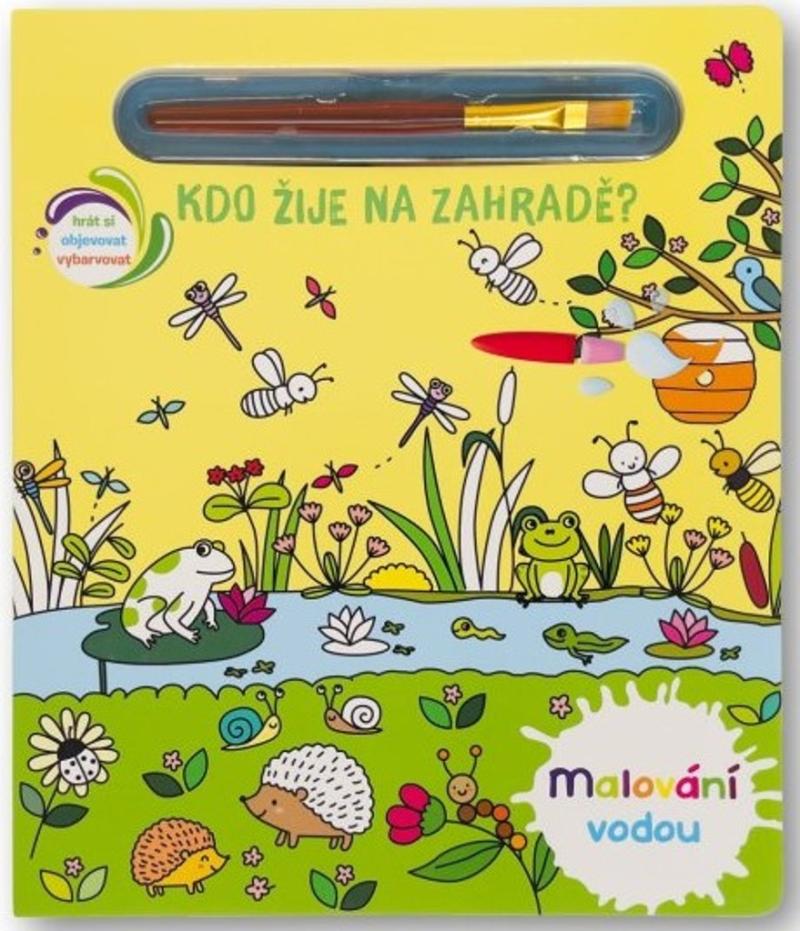 Obrázok Kdo žije na zahradě? - Malování vodou