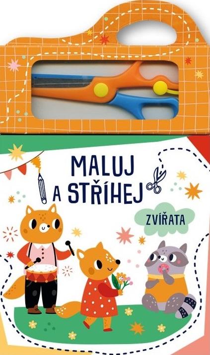 Obrázok Maluj a stříhej Zvířata