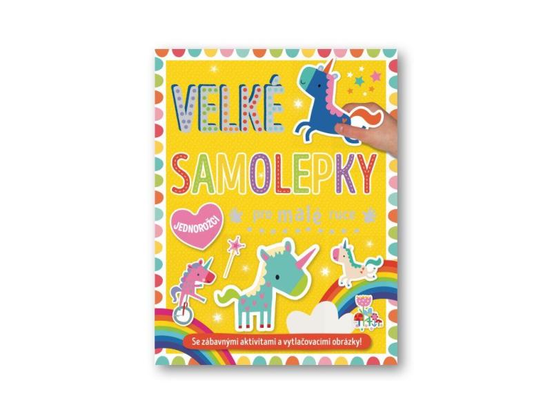 Obrázok Velké samolepky pro malé ruce Jednorožci