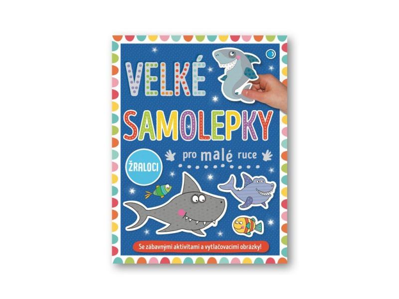 Obrázok Velké samolepky pro malé ruce Žraloci