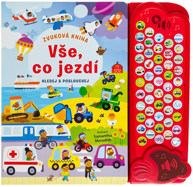 Obrázok Zvuková kniha Vše, co jezdí - Hledej a poslouchej