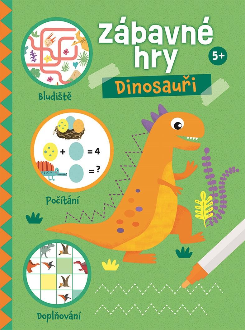 Obrázok Zábavné hry Dinosauři 5+