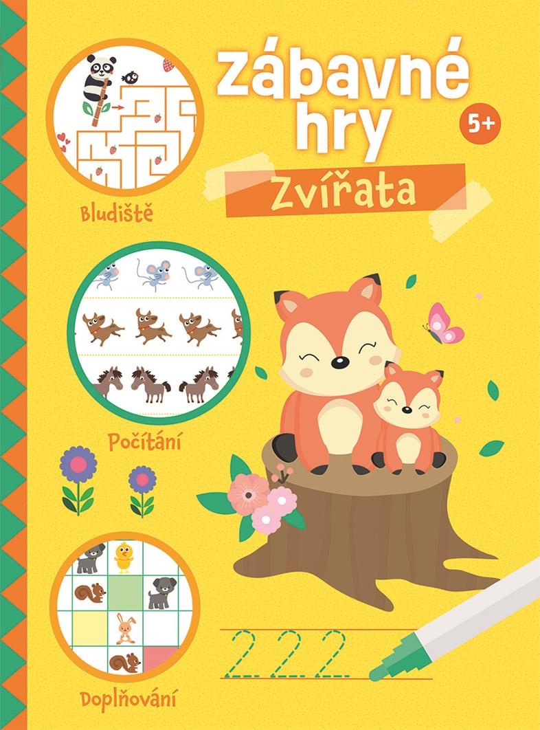 Obrázok Zábavné hry Zvířata 5+