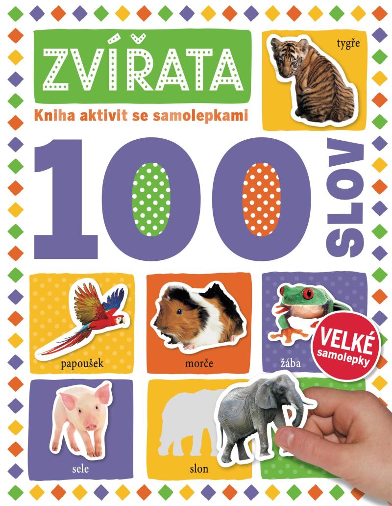 Obrázok Zvířata 100 slov - Kniha aktivit se samolepkami