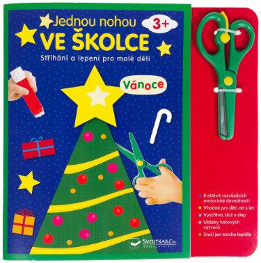 Obrázok Jednou nohou ve školce Vánoce - Stříhání a lepení pro malé děti