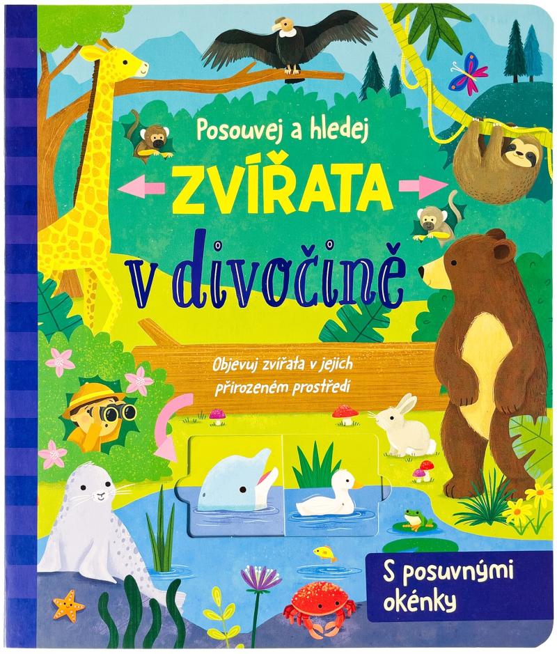 Obrázok Posouvej a hledej - Zvířata v divočině
