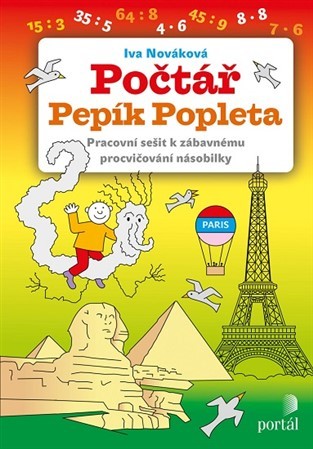 Obrázok Počtář Pepík Popleta - Pracovní sešit k zábavnému procvičování násobilky