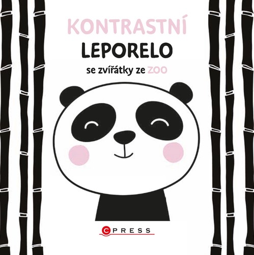 Obrázok Kontrastní leporelo se zvířátky ze ZOO