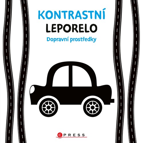Obrázok Kontrastní leporelo: Dopravní prostředky