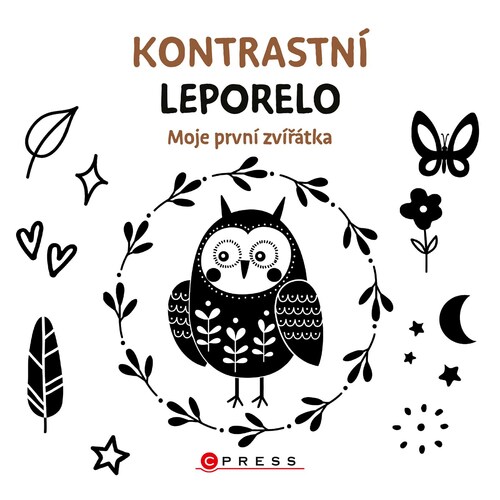 Obrázok Kontrastní leporelo: Moje první zvířátka