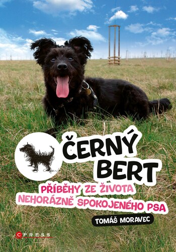 Obrázok Černý Bert - příběhy ze života nehorázně spokojeného psa