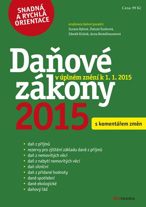 Obrázok Daňové zákony 2015